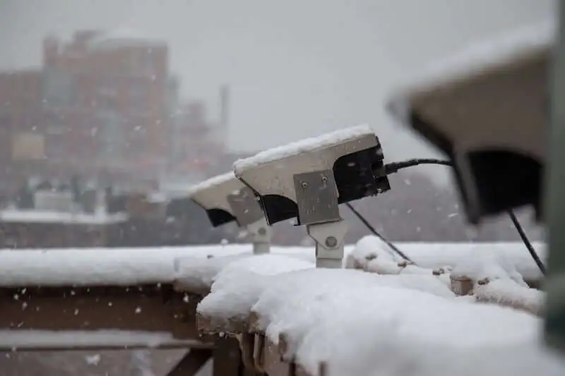 Aplicación de cámara CCTV para entornos extremadamente fríos