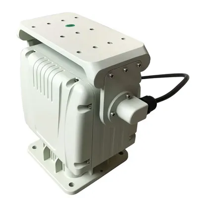 Posicionador de cabeza inclinable al aire libre mini Pan con engranaje de gusano velocidad variable 10kg (20.05Ib) Capacidad de carga