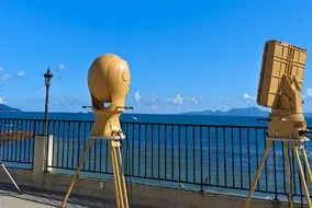 Aplicación de cámara CCTV para vigilancia marítima