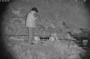 ZIWIN cámara de seguridad de largo alcance con visión nocturna láser