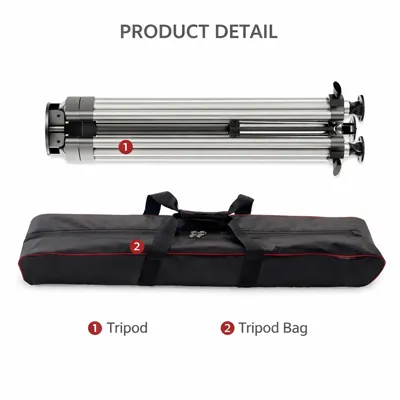 ZN-T040 trípode de carga de 40kg (88,18 lb) para unidad de inclinación Pan